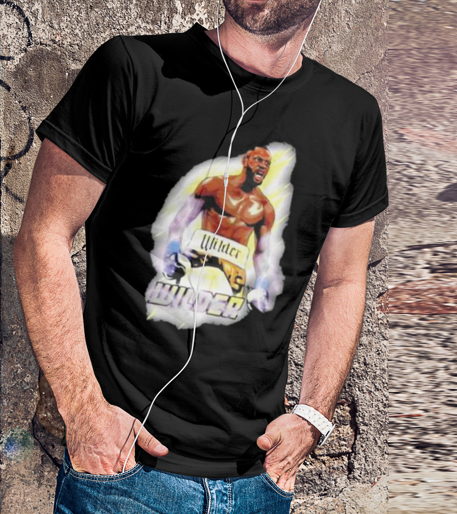 Deontay Wilder Lightning Boxer Champion Energy T-Shirt