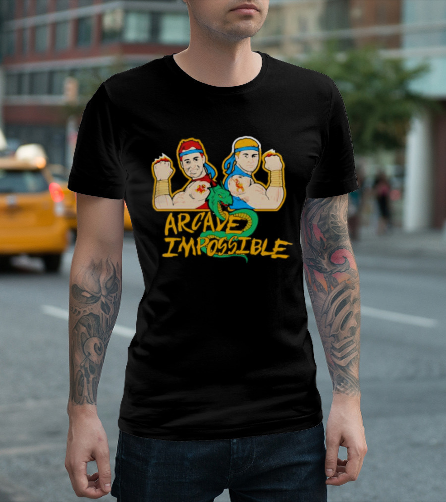 Arcade Impossible Double Dragon Duo T-Shirt