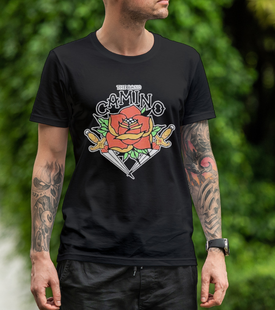 The Band Camino Rose And Dagger T-Shirt