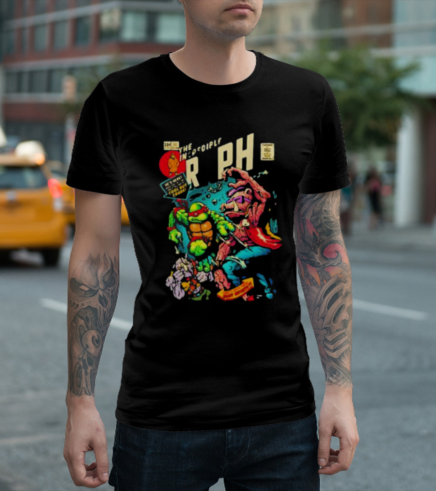 The Incredible Raph Parody Cover Mashup T-Shirt