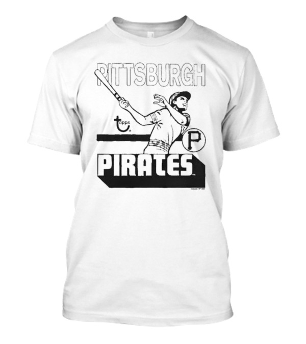 Pittsburgh Pirates Topps Retro Baseball Player T-Shirt