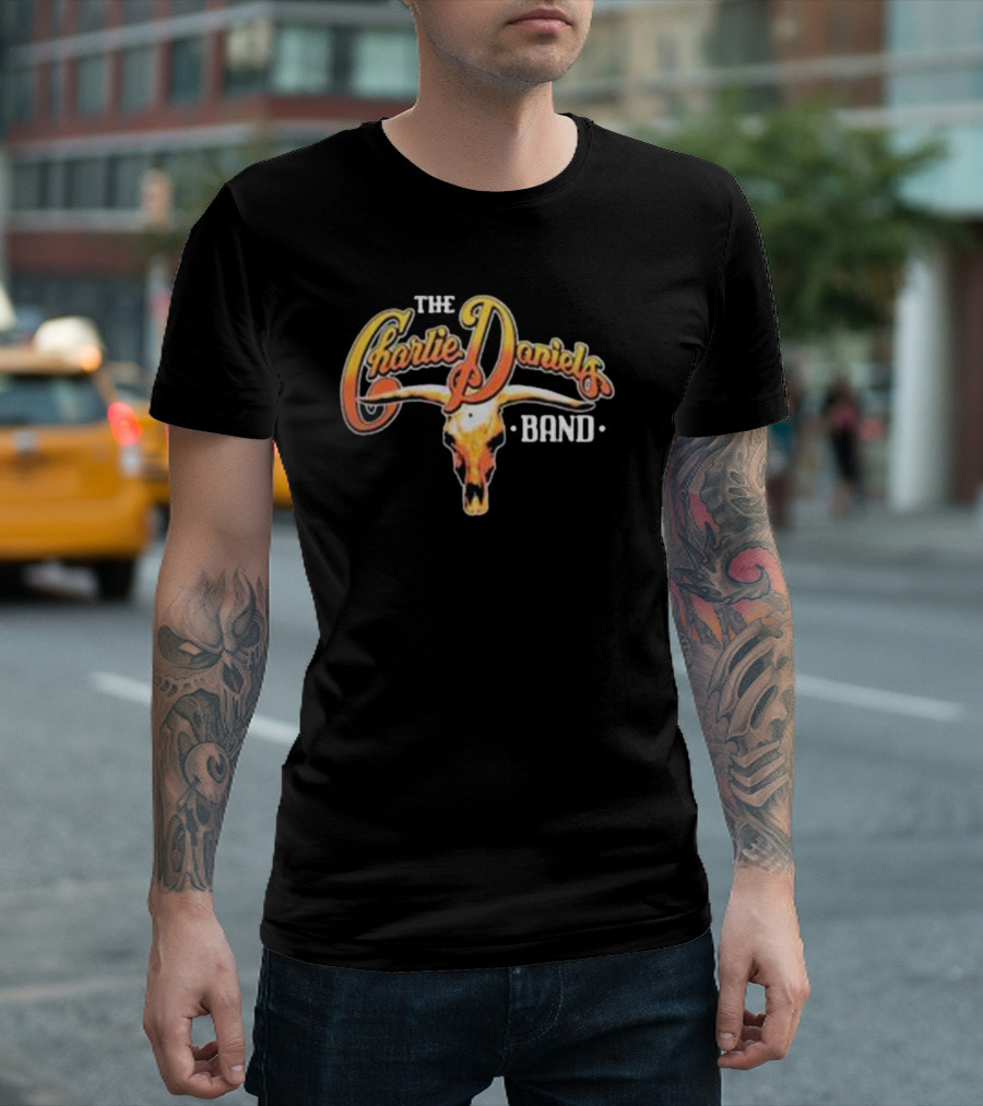 The Charlie Daniels Band Bold Cow Skull T-Shirt