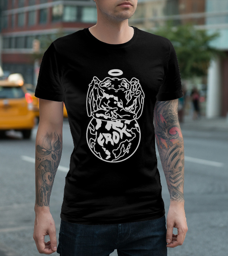 Froukje Merchandise Collection The Frog Angel Earth T-Shirt