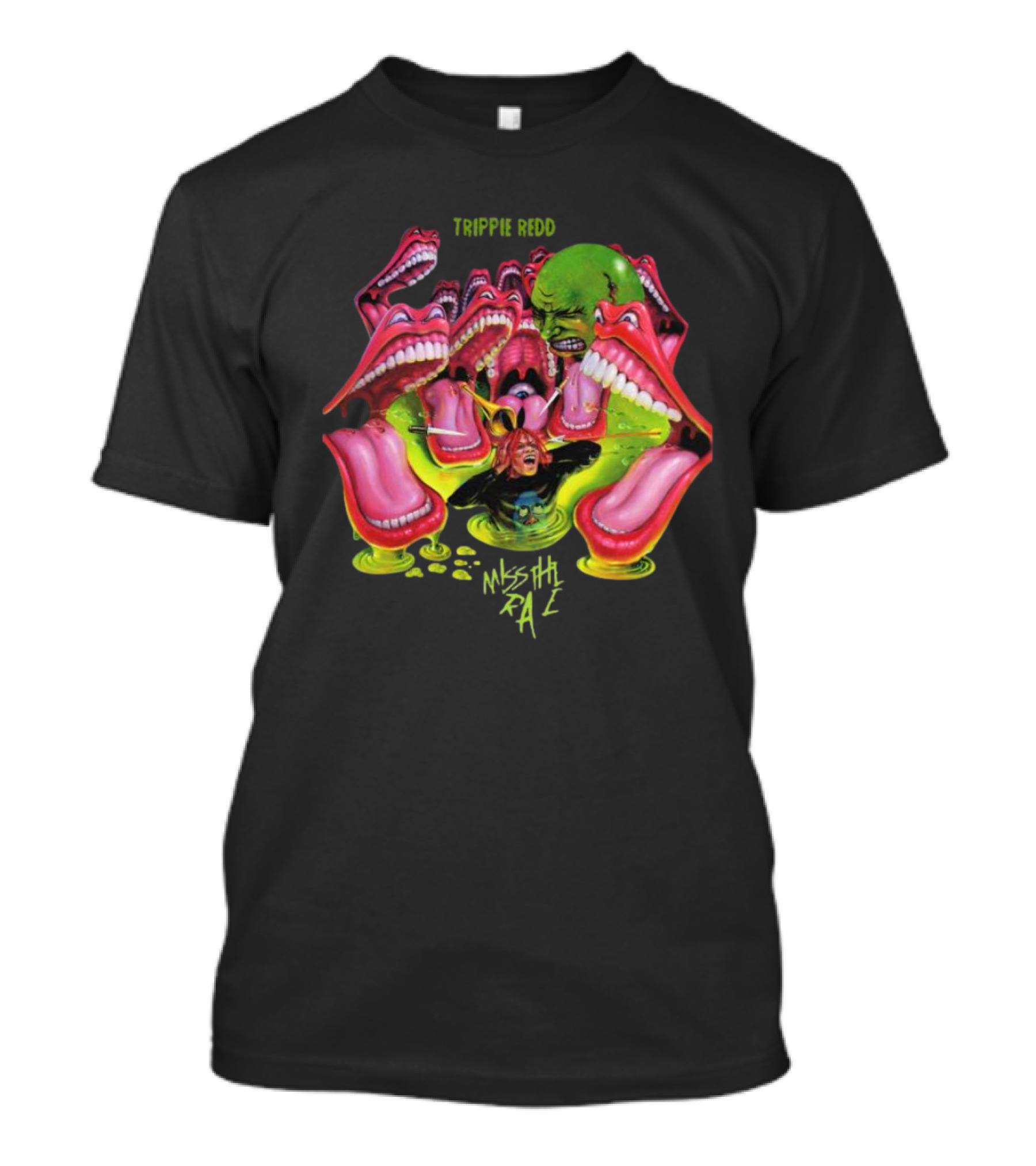 Trippie Redd Miss The Rage Mouths And Green Face T-Shirt