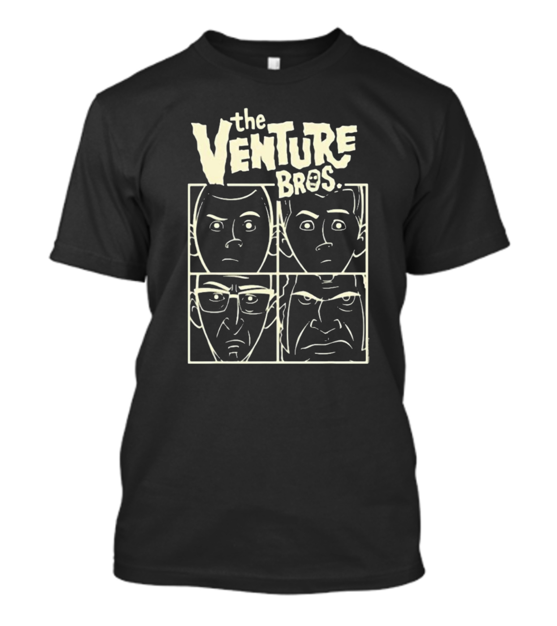 The Venture Bros Club Faces The Venture Bros T-Shirt