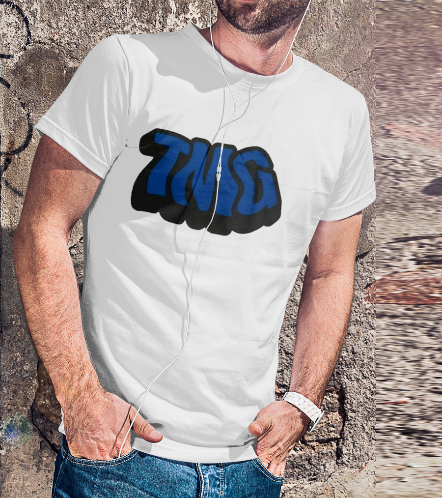 TMG Wobble Vibrant Blue T-Shirt