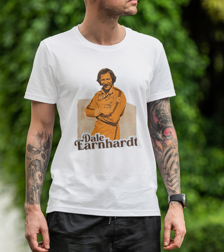 Dale Earnhardt Classic Vintage Pose T-Shirt
