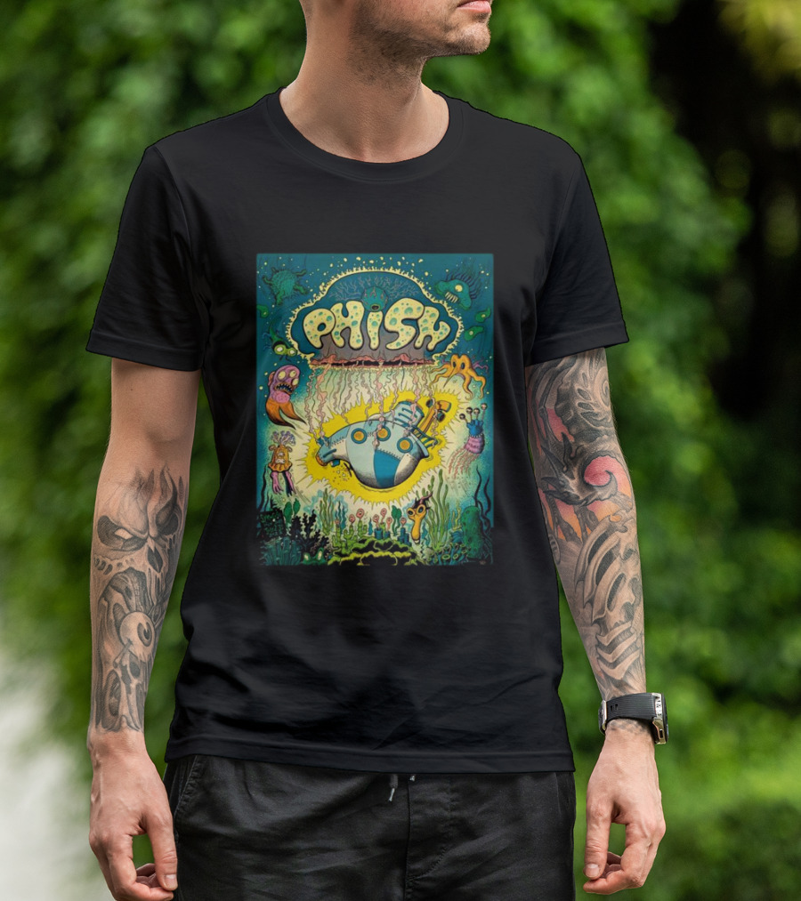 Phish Submarine Underwater Adventure Syracuse T-Shirt