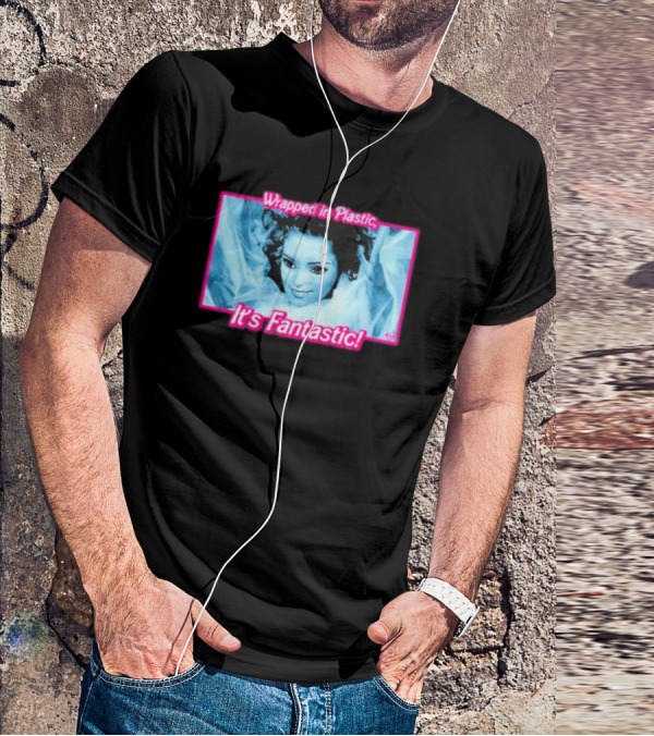 Barbie Wrapped In Plastic It's Fantastic Retro Style Photography T-Shirt