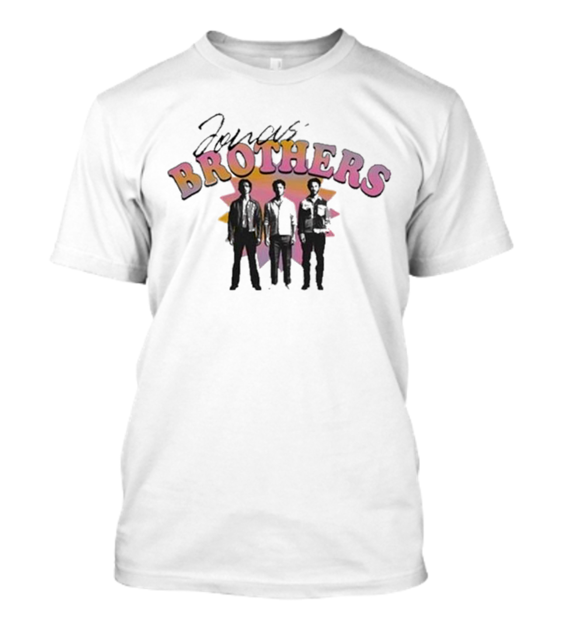 Jonas Brothers Merch We've Been On Pink Silhouette Reunion T-Shirt