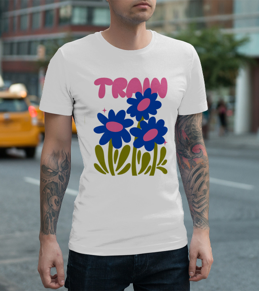 TRAIN Savemesanfrancisco Flowers T-Shirt