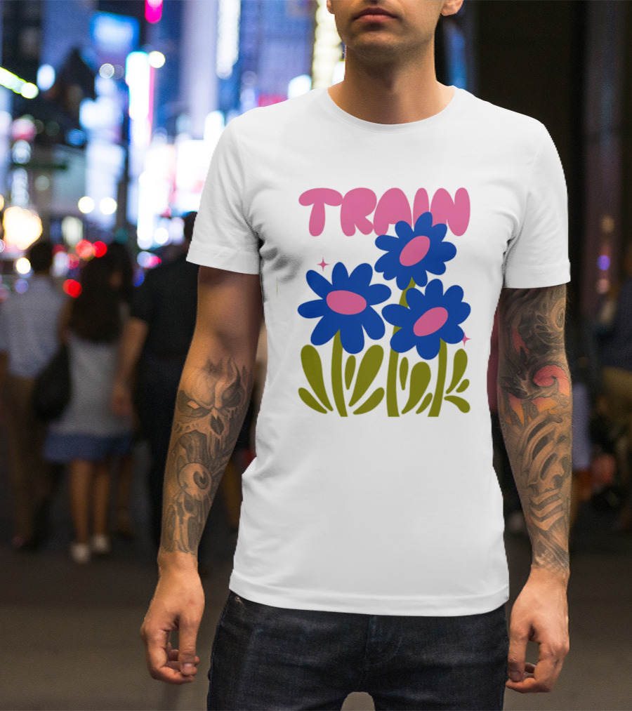 TRAIN Savemesanfrancisco Flowers T-Shirt