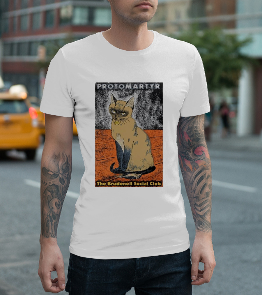 Protomartyr The Brudenell Social Club Cat T-Shirt
