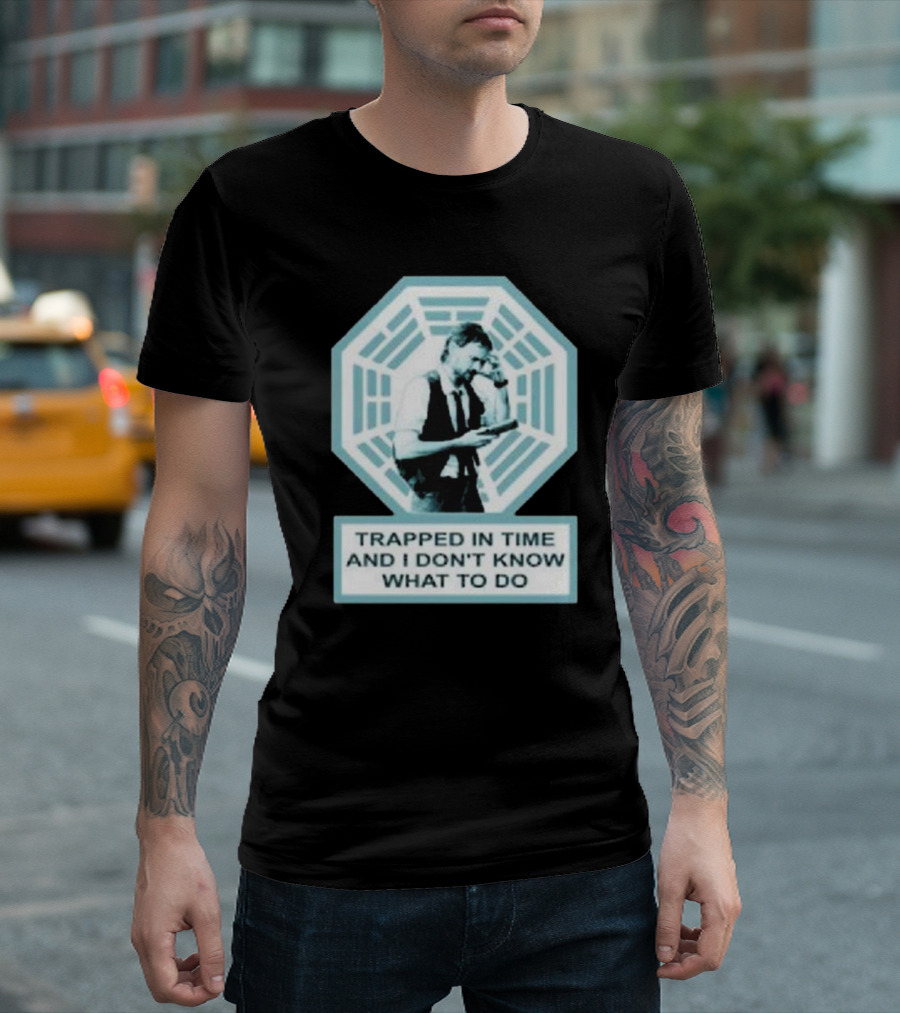 Trapped in Time Lost Dharma Initiative T-Shirt
