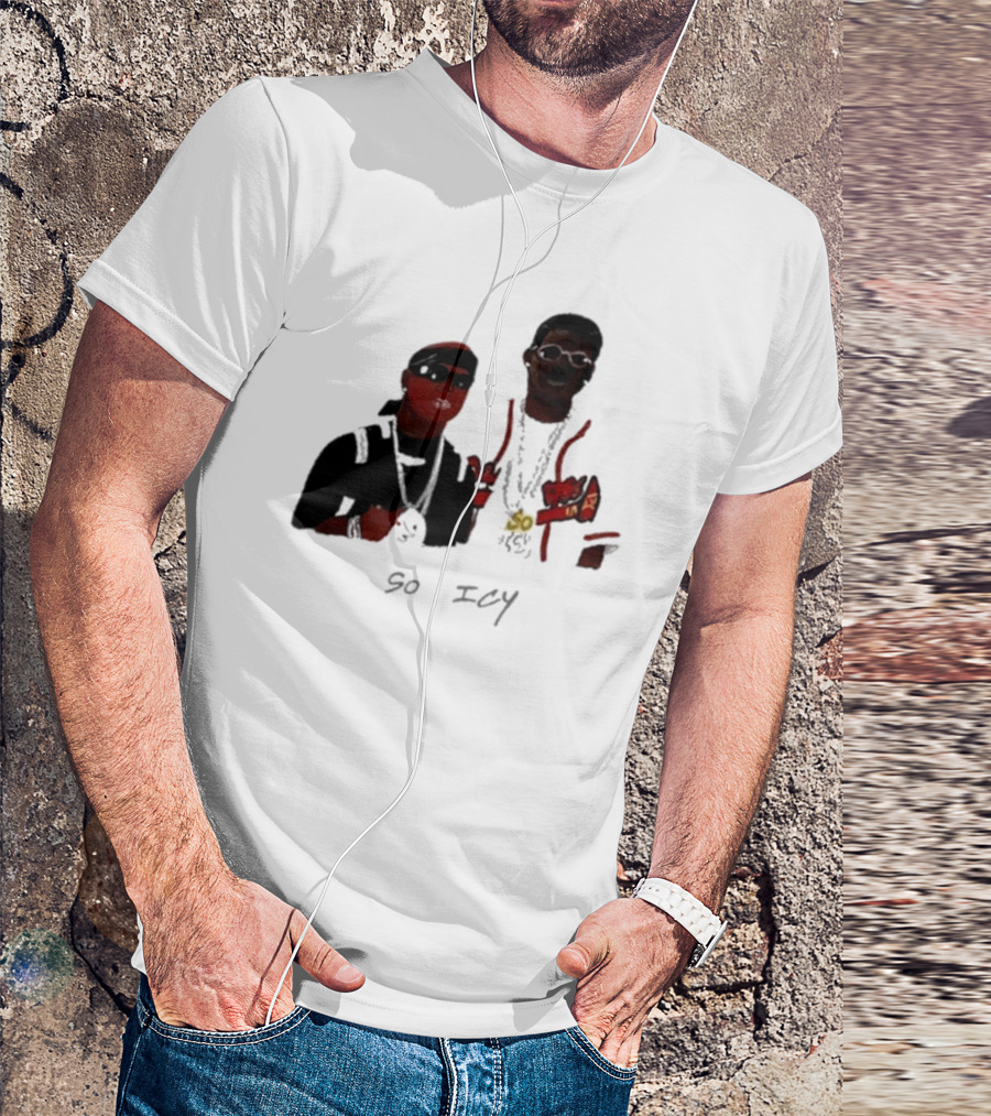 So Icy Wearing Teef Bling T-Shirt