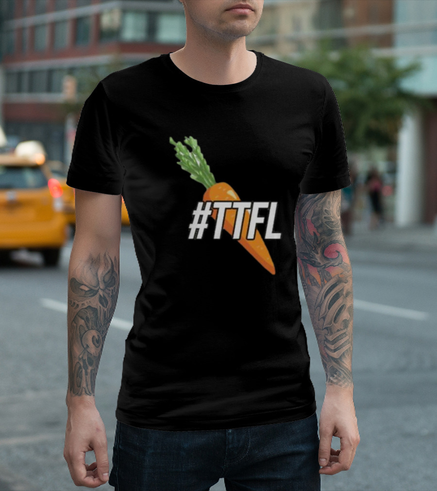 Trash Talk Carotte Hashtag TTFL Carrot T-Shirt