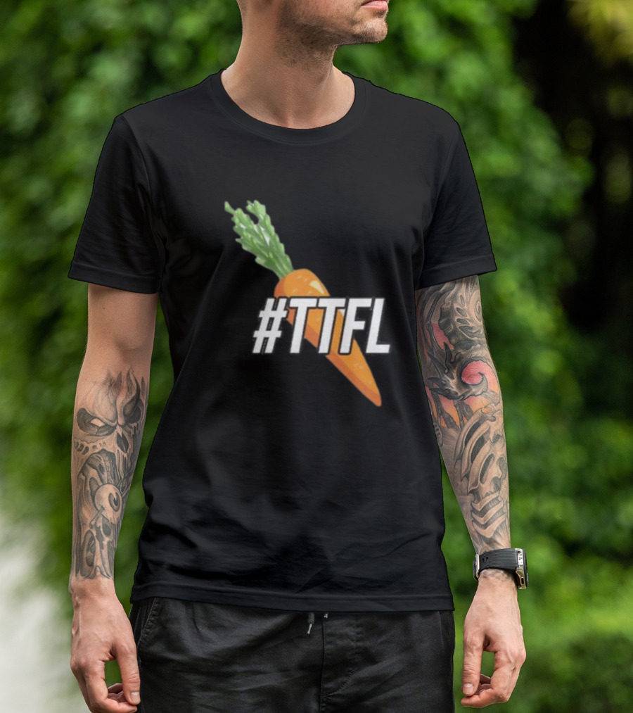 Trash Talk Carotte Hashtag TTFL Carrot T-Shirt