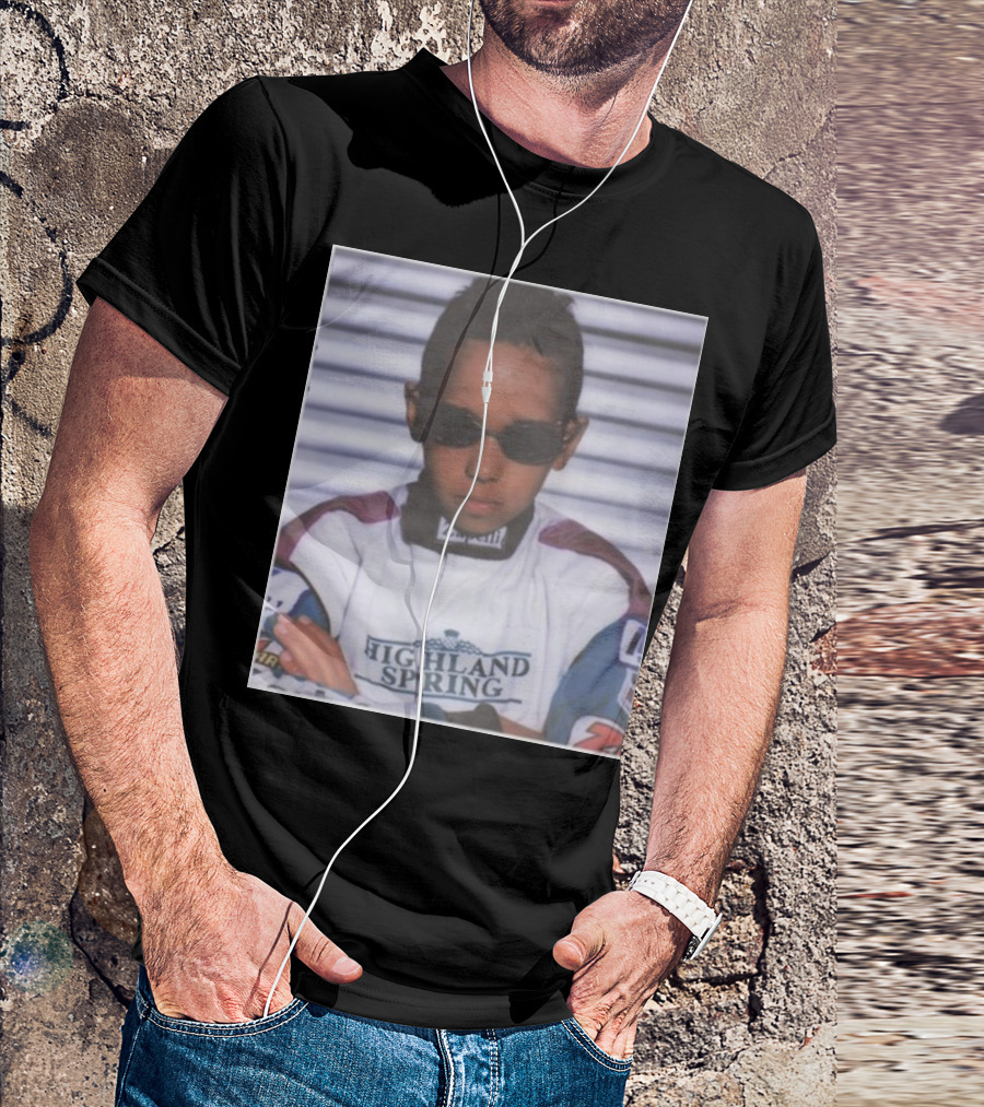 Hamilton Highland Spring Racing Gear T-Shirt