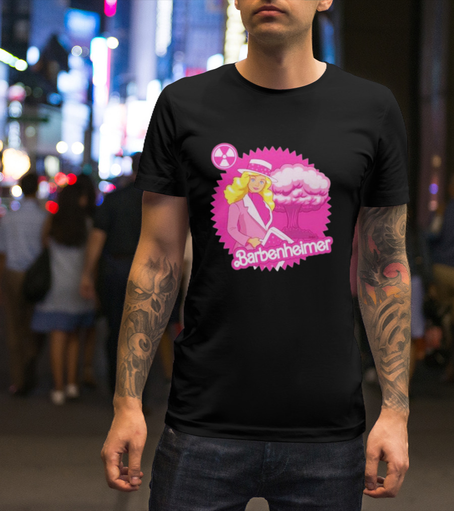 Barbenheimer Boom Pink Atomic Fashion Explosion T-Shirt