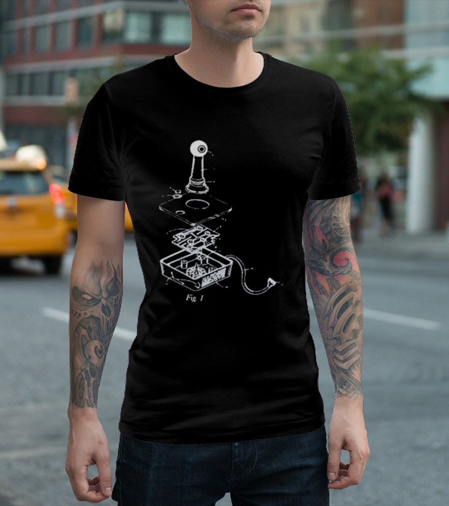 Hardshoppes Joy Stick Figure 1 Diagram T-Shirt