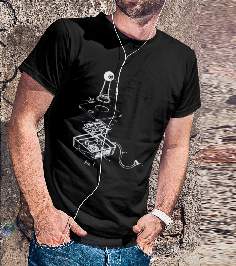 Hardshoppes Joy Stick Figure 1 Diagram T-Shirt