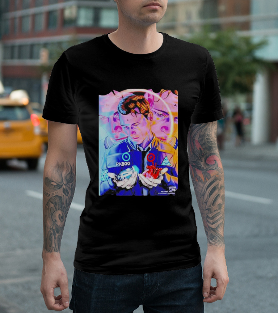 Rational and Irrational Reaction RK800 Connor Detroit Become Human T-Shirt