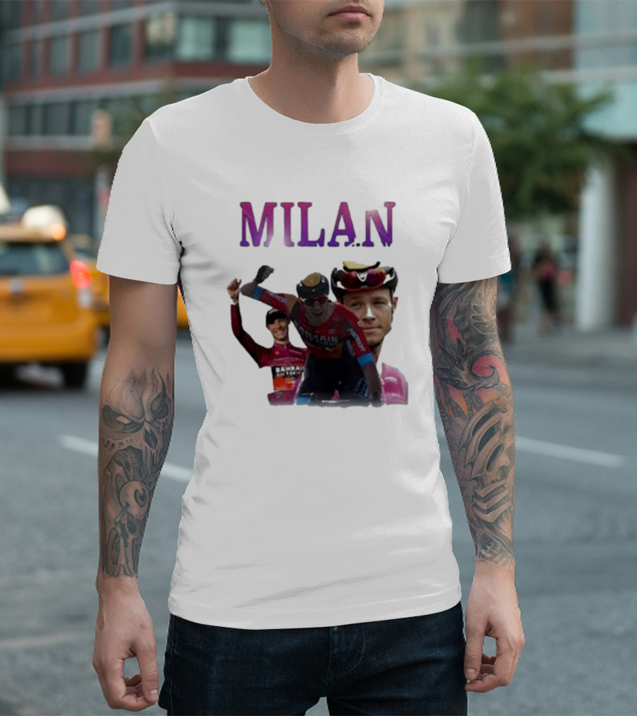 Milan Bahrain Cycling Team T-Shirt
