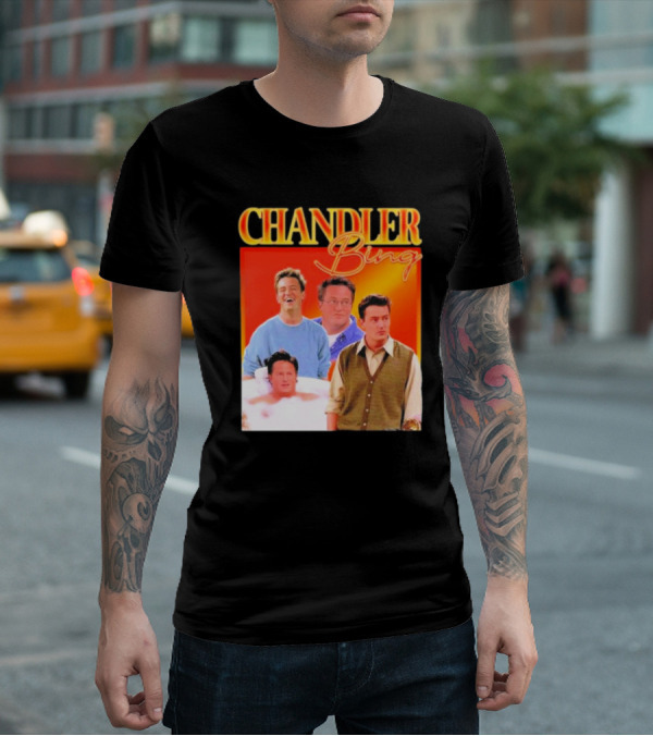 CHANDLER BING MADDNESS SHOP HOMAGE T-Shirt