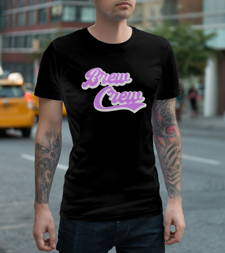 Brew Crew Street Brew Coffee Where Strangers Become Friends T-Shirt