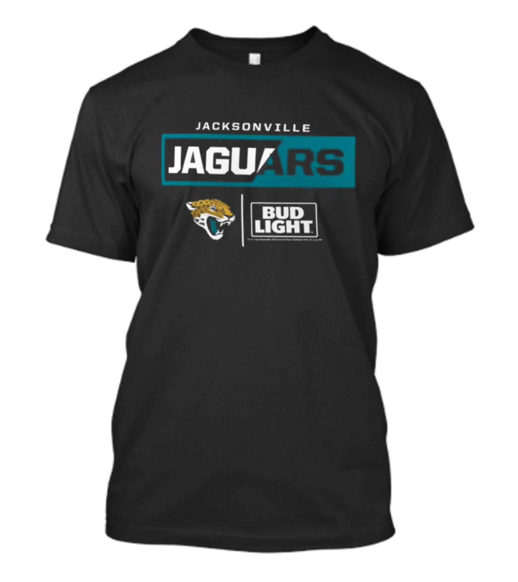 Jacksonville Jaguars Bud Light Collaboration NFL T-Shirt