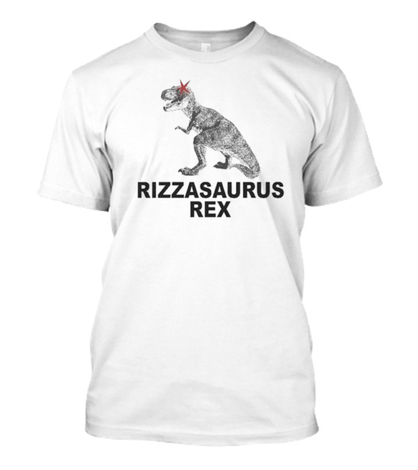 Rizzasaurus Rex Dinosaur With Star Eye T-Shirt