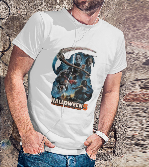Halloween 5 The Revenge Of Michael Myers He's Back With A Vengeance T-Shirt