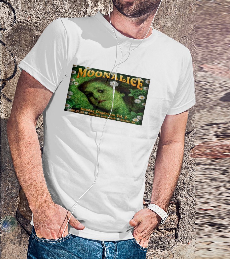 Moonalice 08-27-23 Sunday Daydream Vol. 2 Stafford Lake Park Novato CA T-Shirt