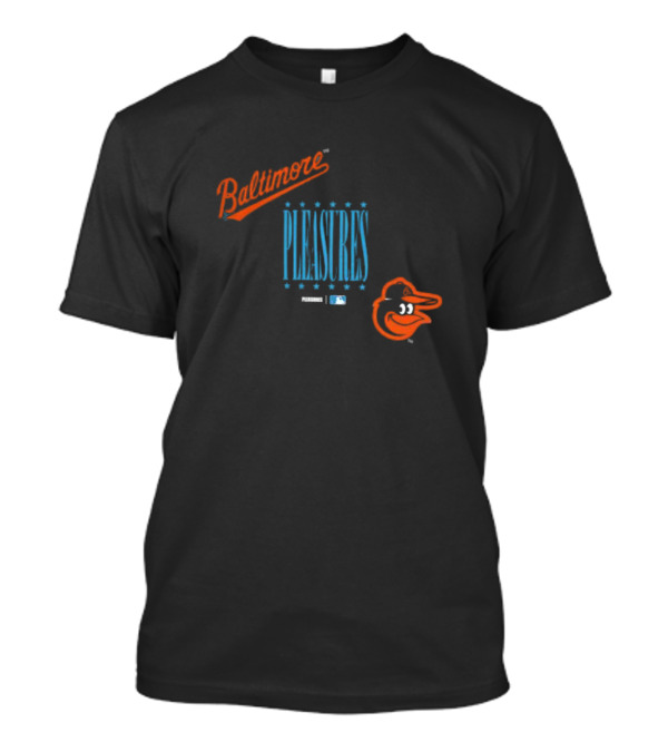 Baltimore Orioles PLEASURES MLB Collaboration T-Shirt