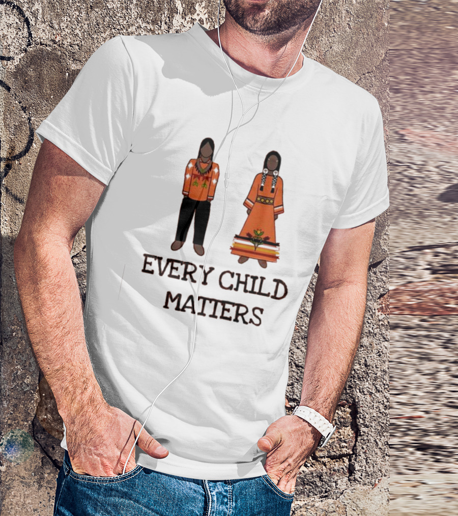 Every Child Matters Orange Indigenous T-Shirt
