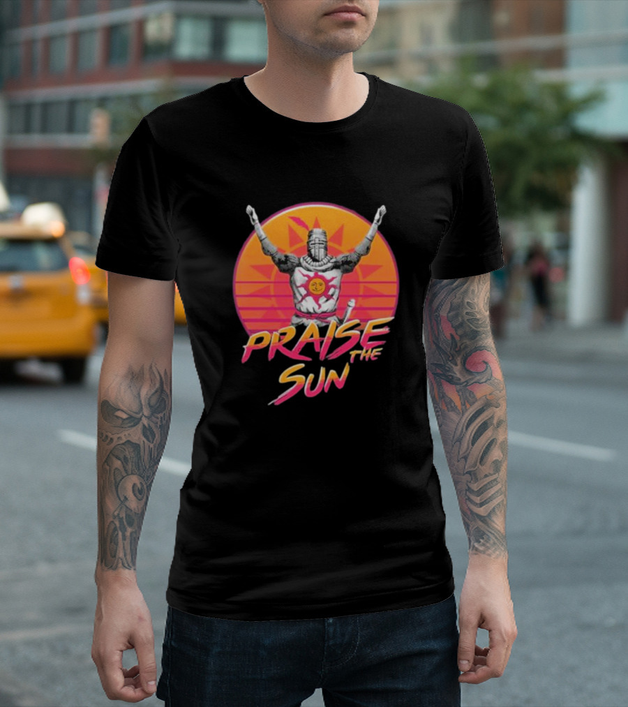 Bloodborne Praise The Sun T-Shirt