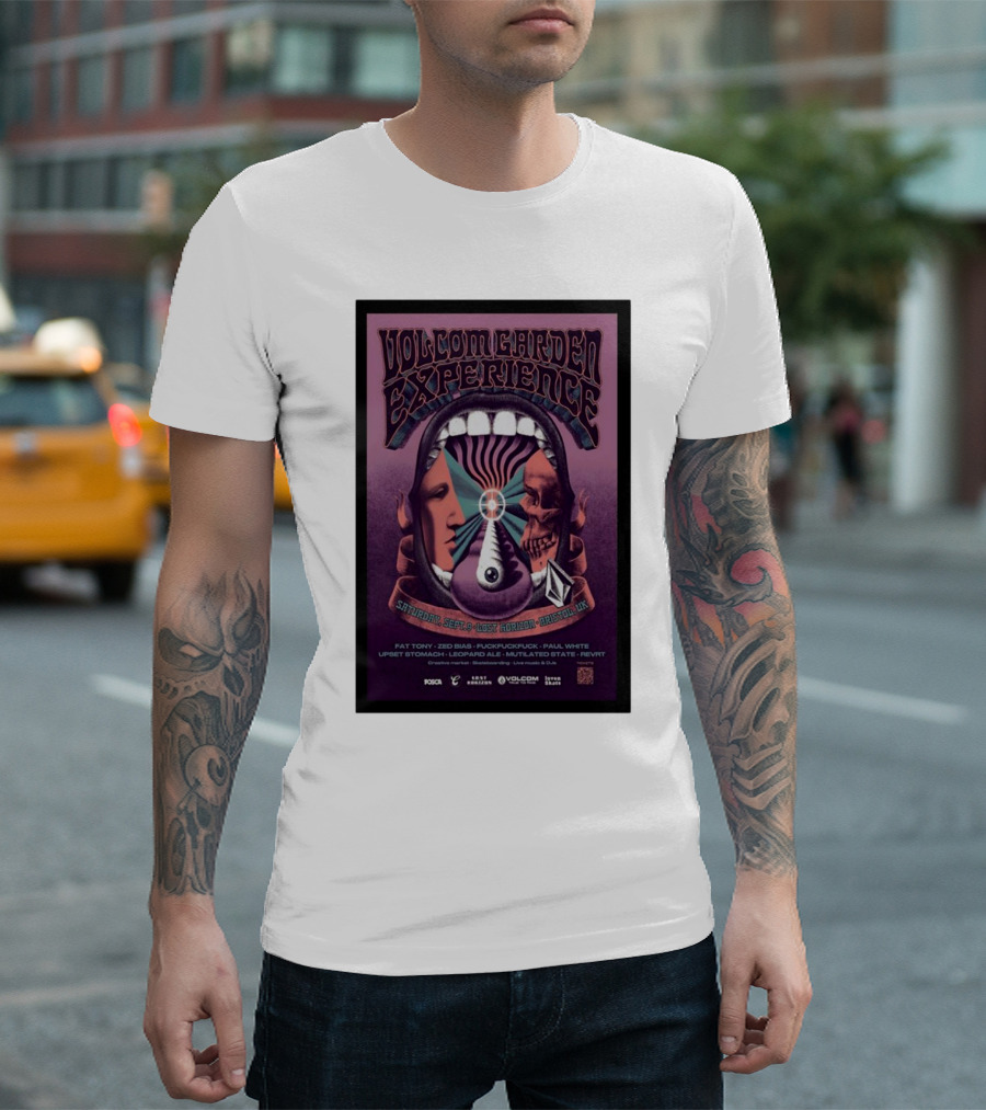 Volcom Garden Experience Saturday Sept 09 Lost Horizon Bristol UK T-Shirt