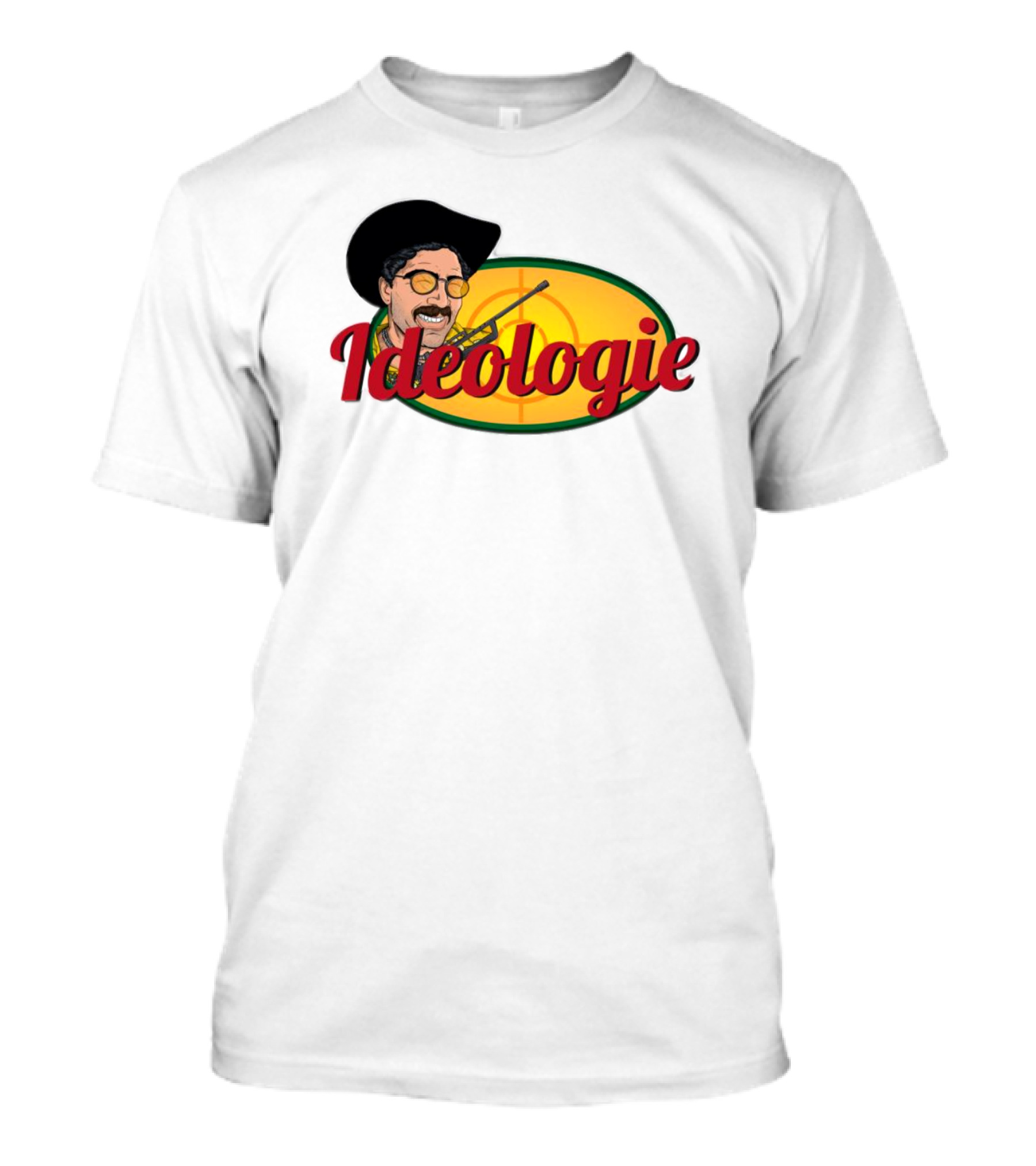 Hasan Piker Ideologie Hunter Parody Americore Popup Meet And Greet T-Shirt