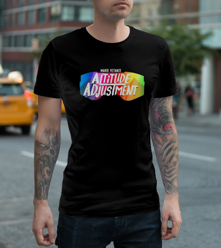 brimaestas303 Mario Vetanze Altitude Adjustment Colorful Goggles T-Shirt