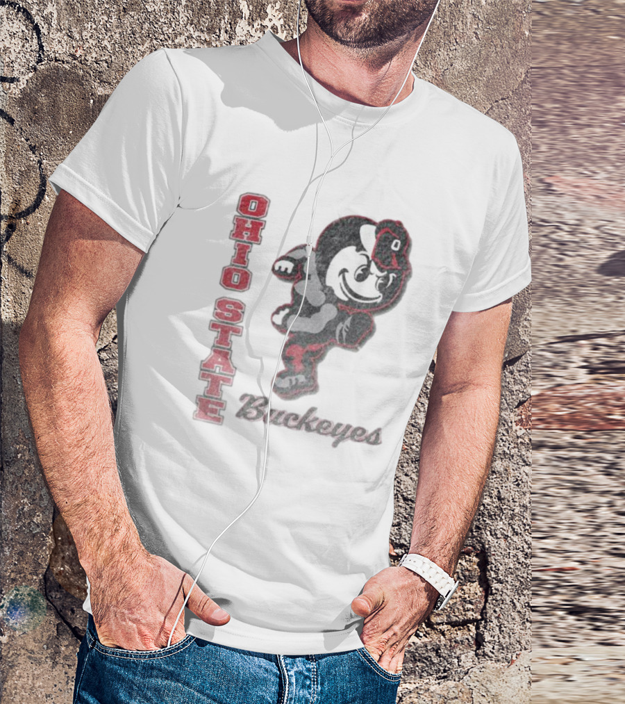 Ohio State Buckeyes Vintage Phase Out ’47 Franklin Mascot T-Shirt