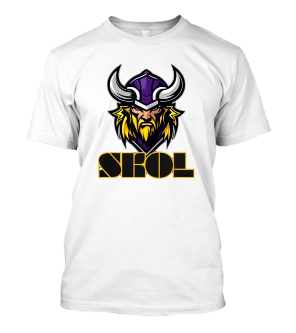 SKOL Scandinavian Pride Minnesota Vikings Warrior T-Shirt