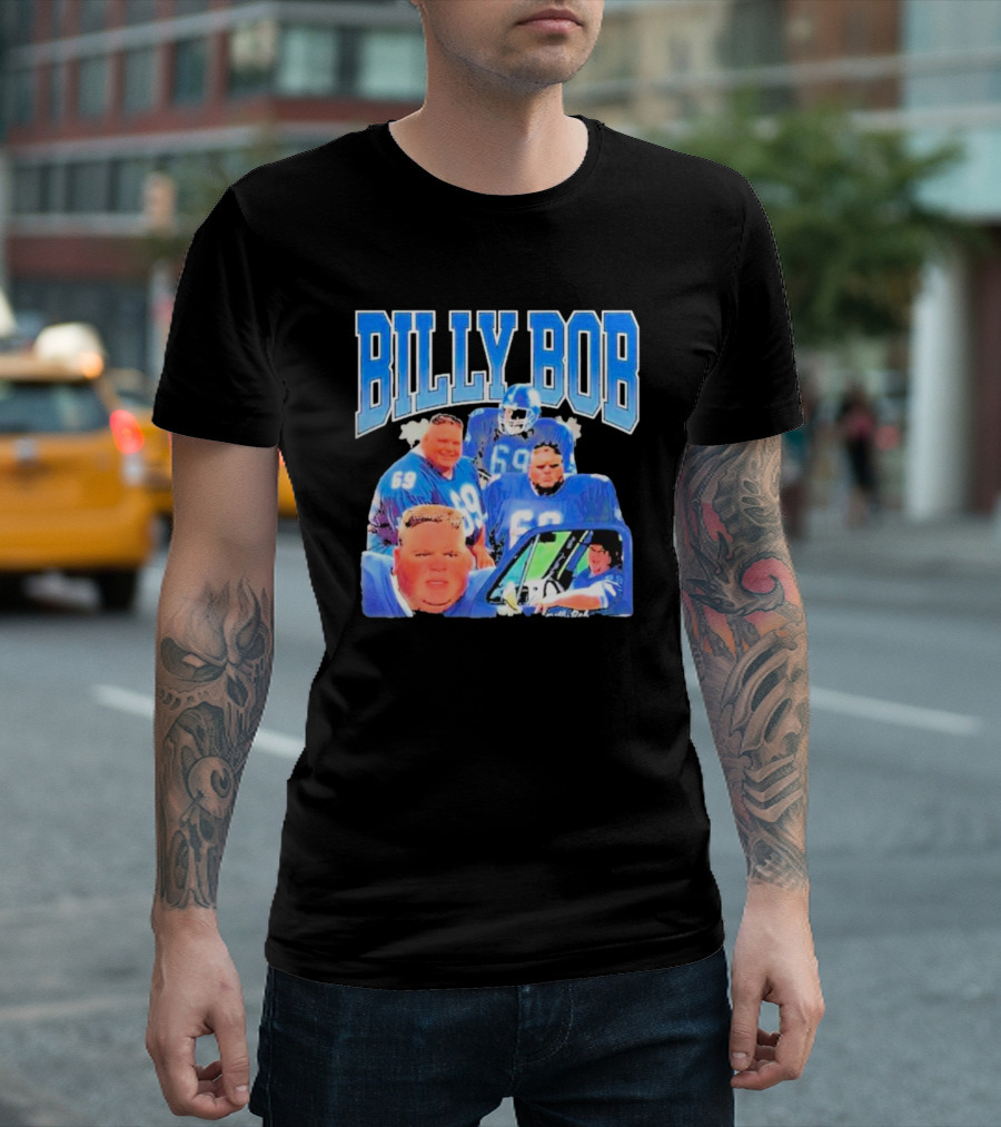 BILLY BOB 69 Football Players Kansas City Chiefs T-Shirt