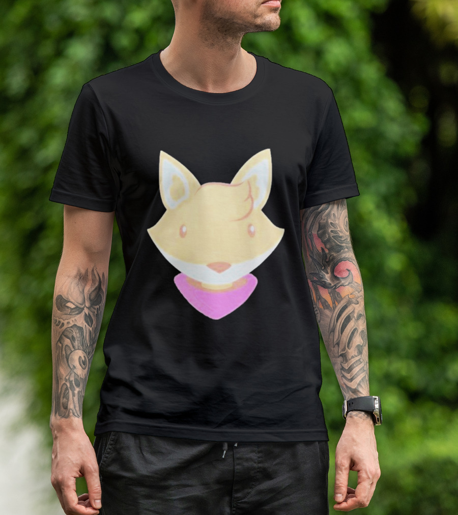 Transgender Positive Tunic Fox Head T-Shirt