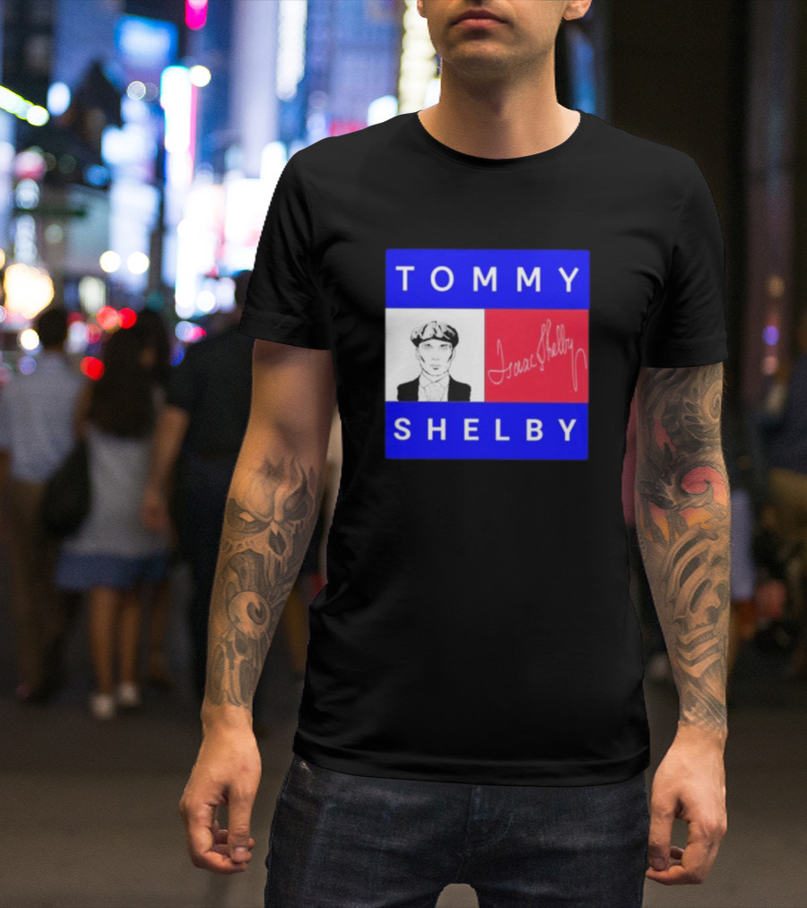 Tommy Shelby Peaky Blinders Inspired Isaac Shelby Signature T-Shirt