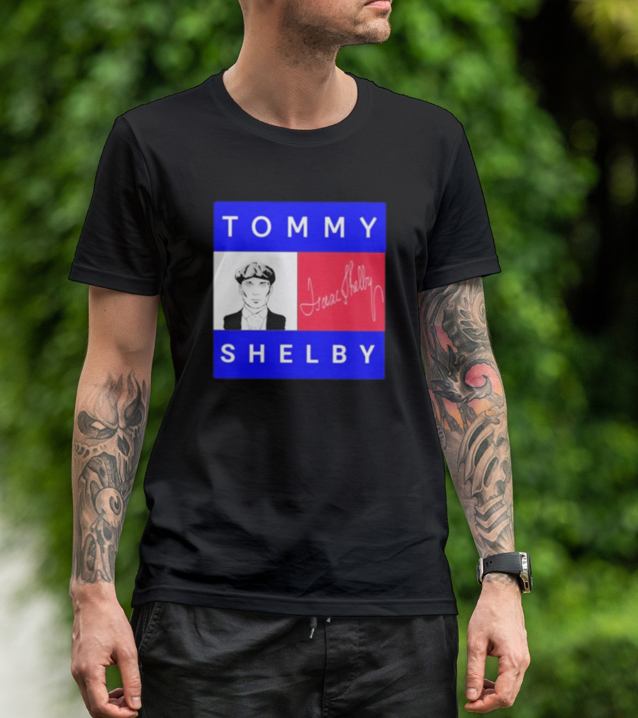 Tommy Shelby Peaky Blinders Inspired Isaac Shelby Signature T-Shirt
