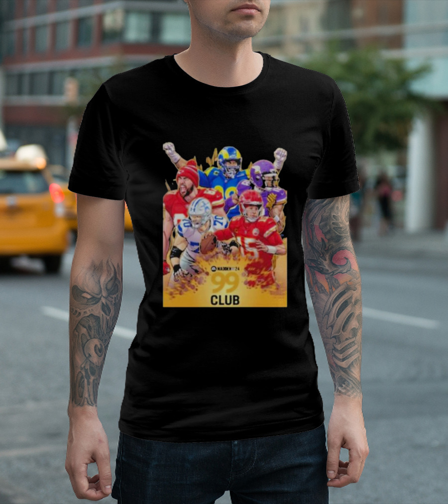 Madden 24 EA Sports NFL 99 Club Star Players T-Shirt