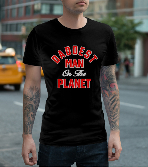 Daddest Man On The Planet Retro Sports T-Shirt