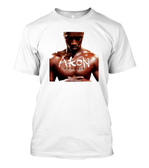 Akon Trouble Album Cover Image T-Shirt