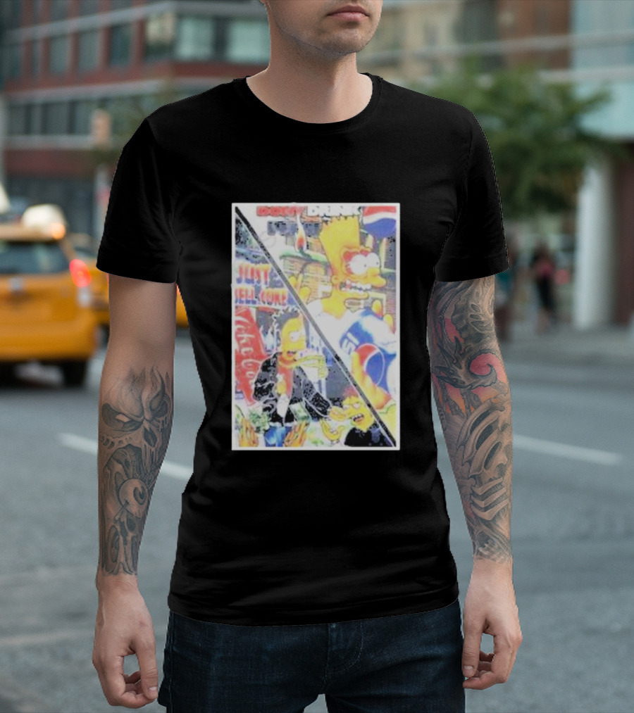 Criminalsimpsons Bart Don’t Drink Pepsi Just Sell Coke T-Shirt