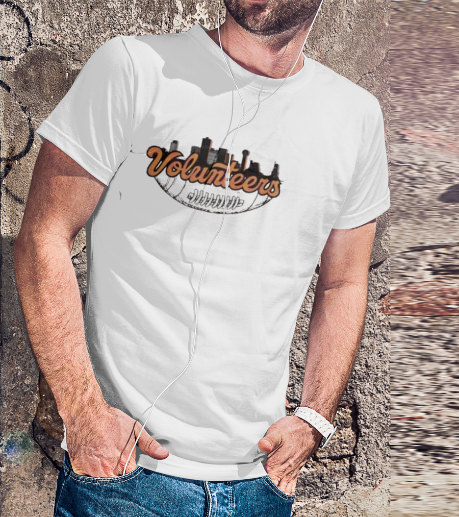 Tennessee Volunteers Football Skyline T-Shirt